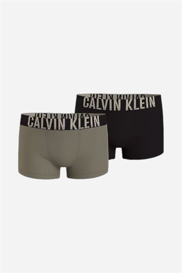 Calvin Klein Trunk Boxer - Molded Clay / Svart
